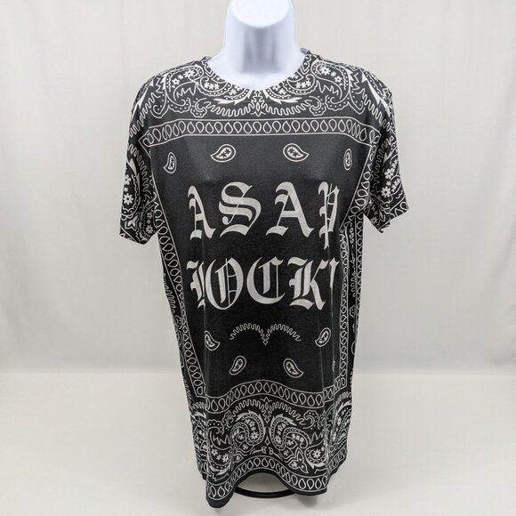 ASAP Rocky Bandanna T-Shirt - Picture 1 of 6